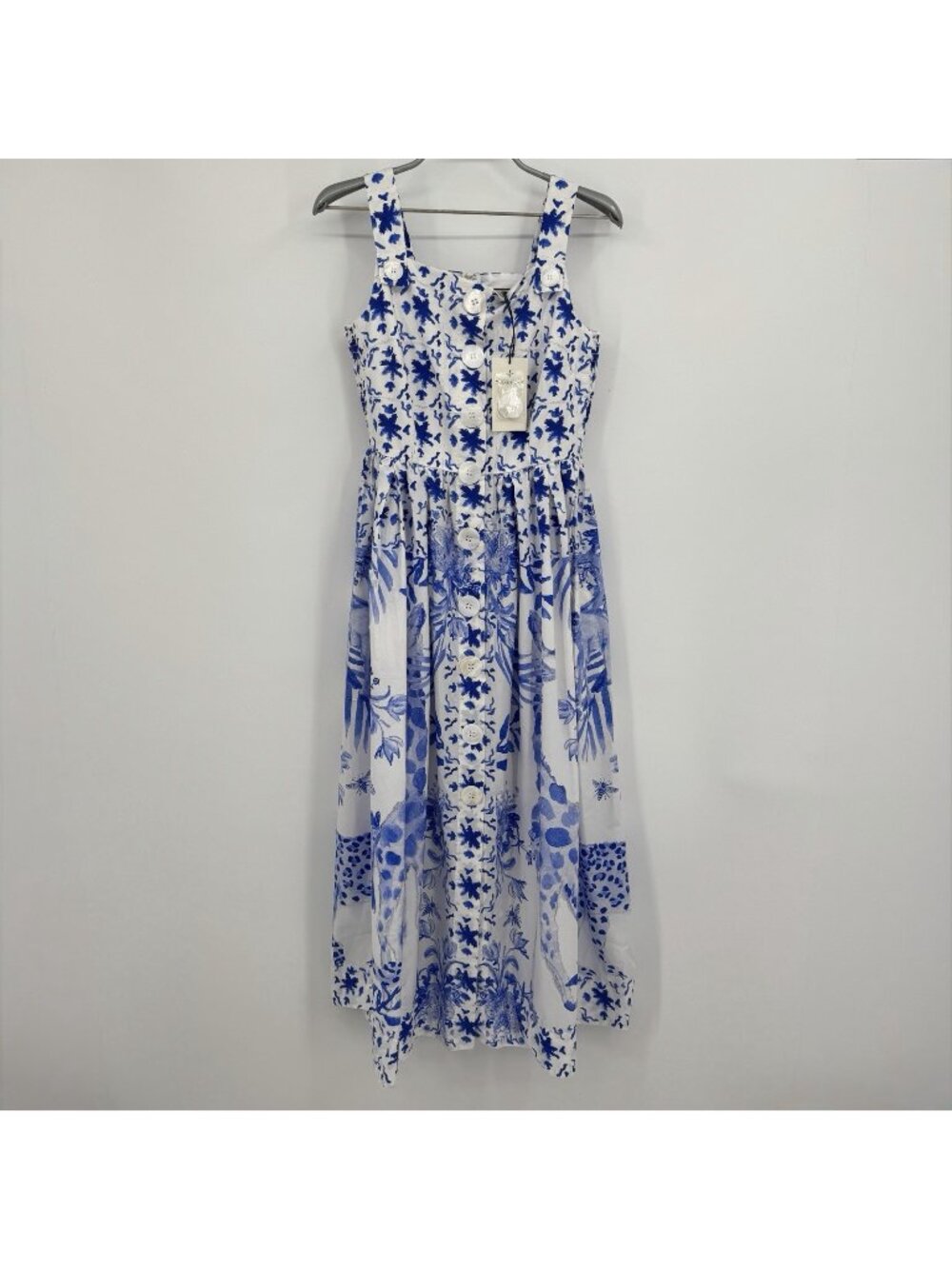 Hyacinth House by Tuckernuck Lou Lou Baker Painted Safari Vita Dress size S $328